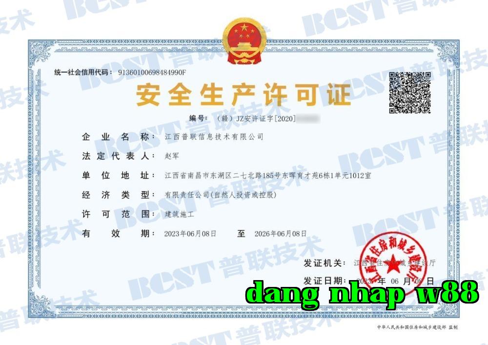 Giấy phép an toàn sản xuất