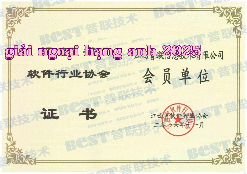 Chứng chỉ Hiệp hội Phần mềm tỉnh Giang Tây Chứng chỉ Hiệp hội Phần mềm tỉnh Giang Tây